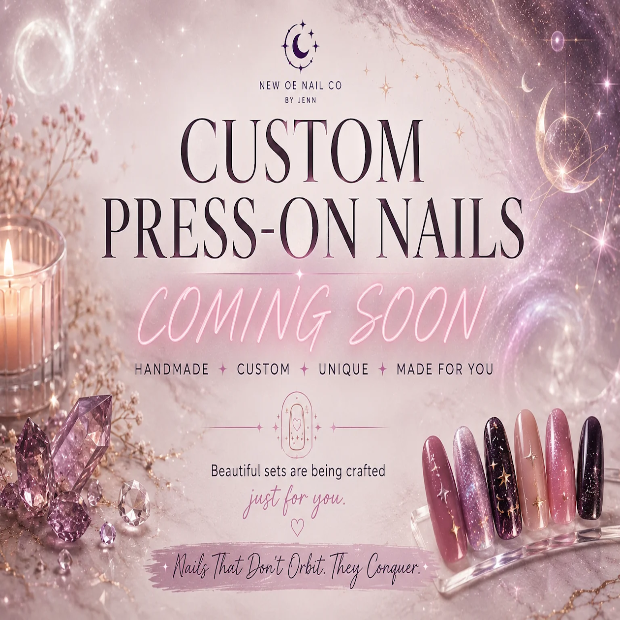 Custom Press-On Nails (Coming Soon)