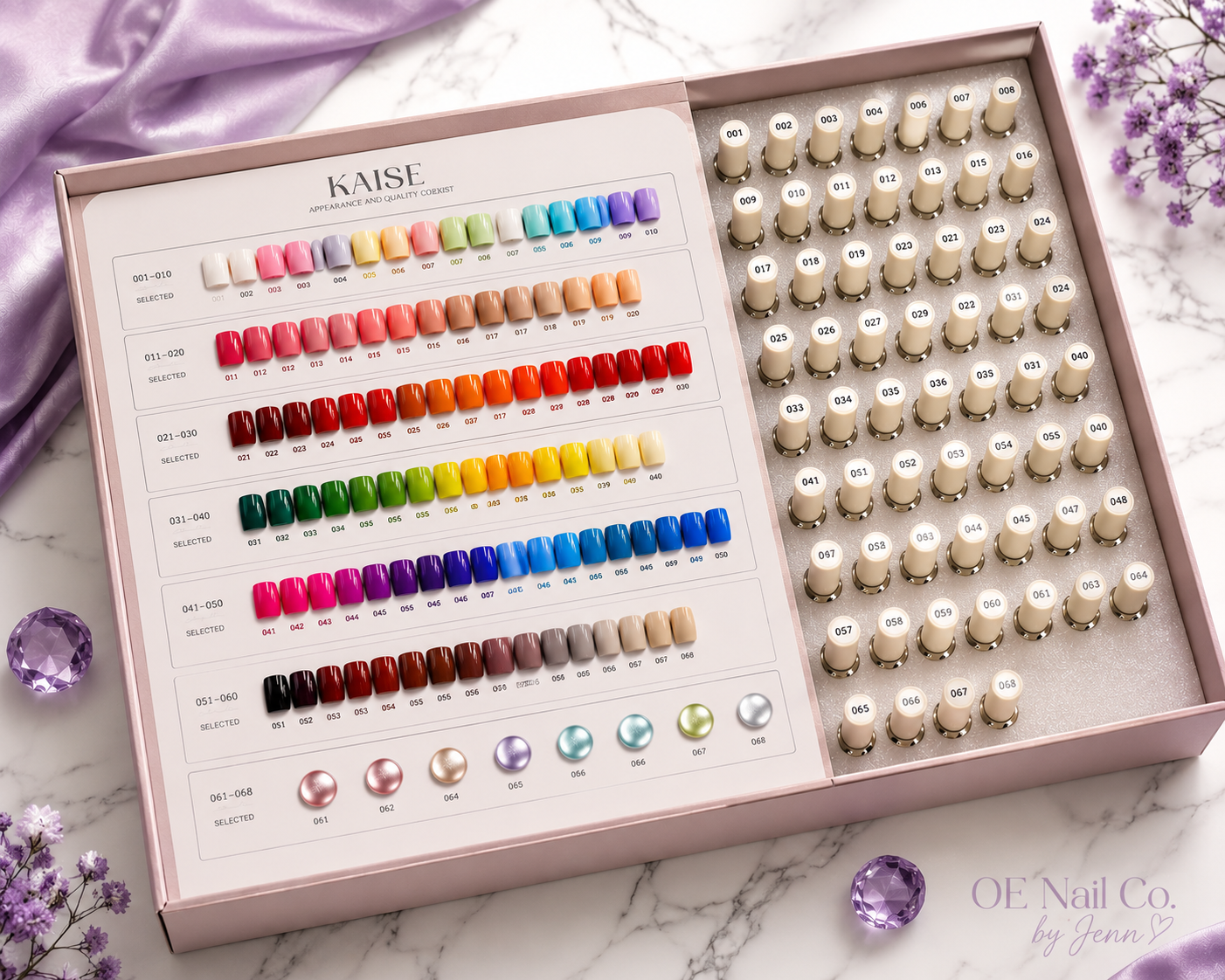 Conqueror's Gel Polish Collection | 68-Color Professional Set