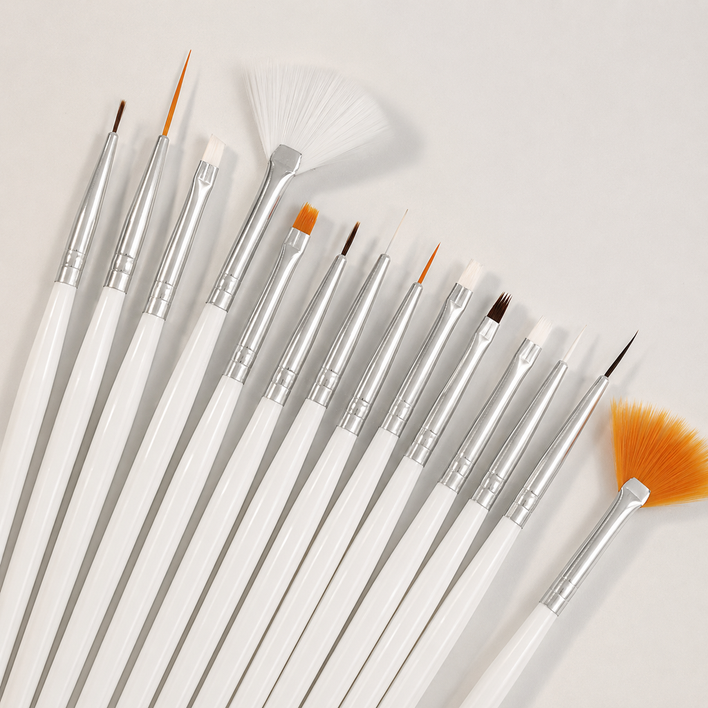 15 Piece Nail Art Brush Set | Take Your Mani To The Cosmos