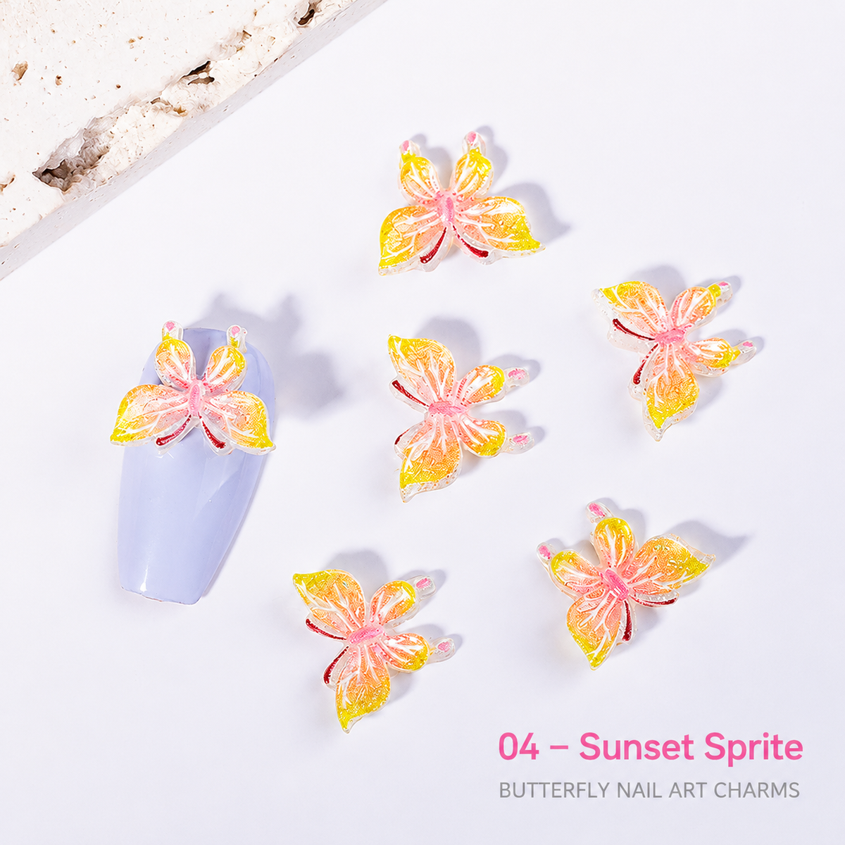 Butterfly Luminous Charm Set (Elf & Spirit Edition)