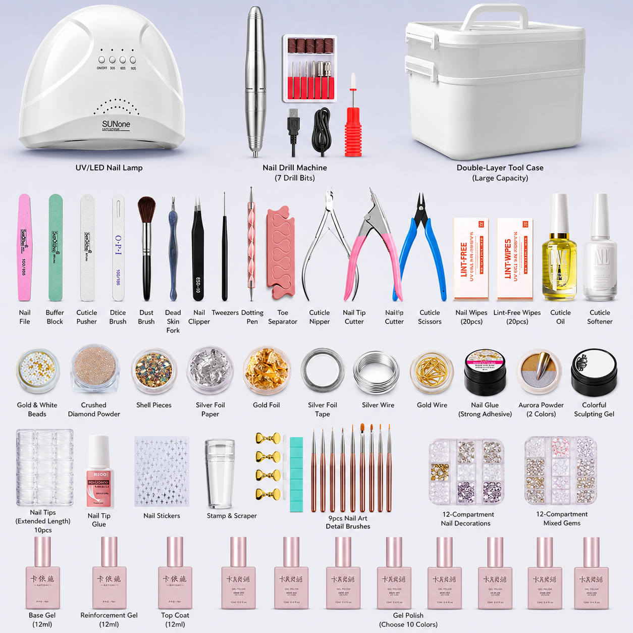 Chart Your Own Course | Gel Manicure Kit Universe