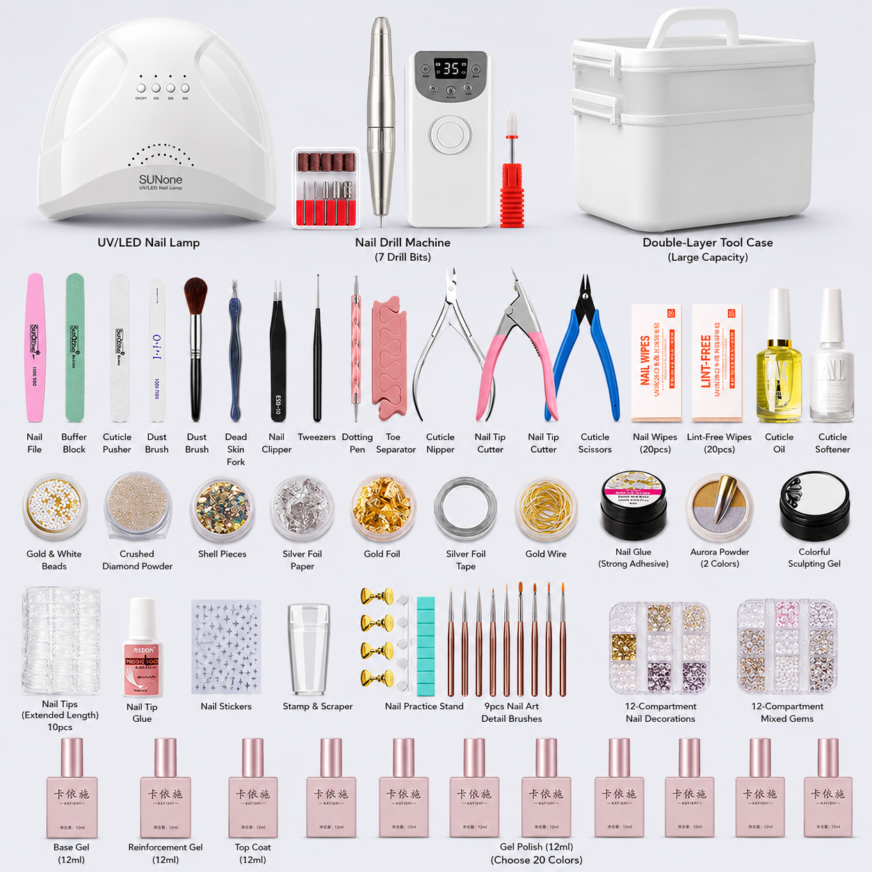 Chart Your Own Course | Gel Manicure Kit Universe