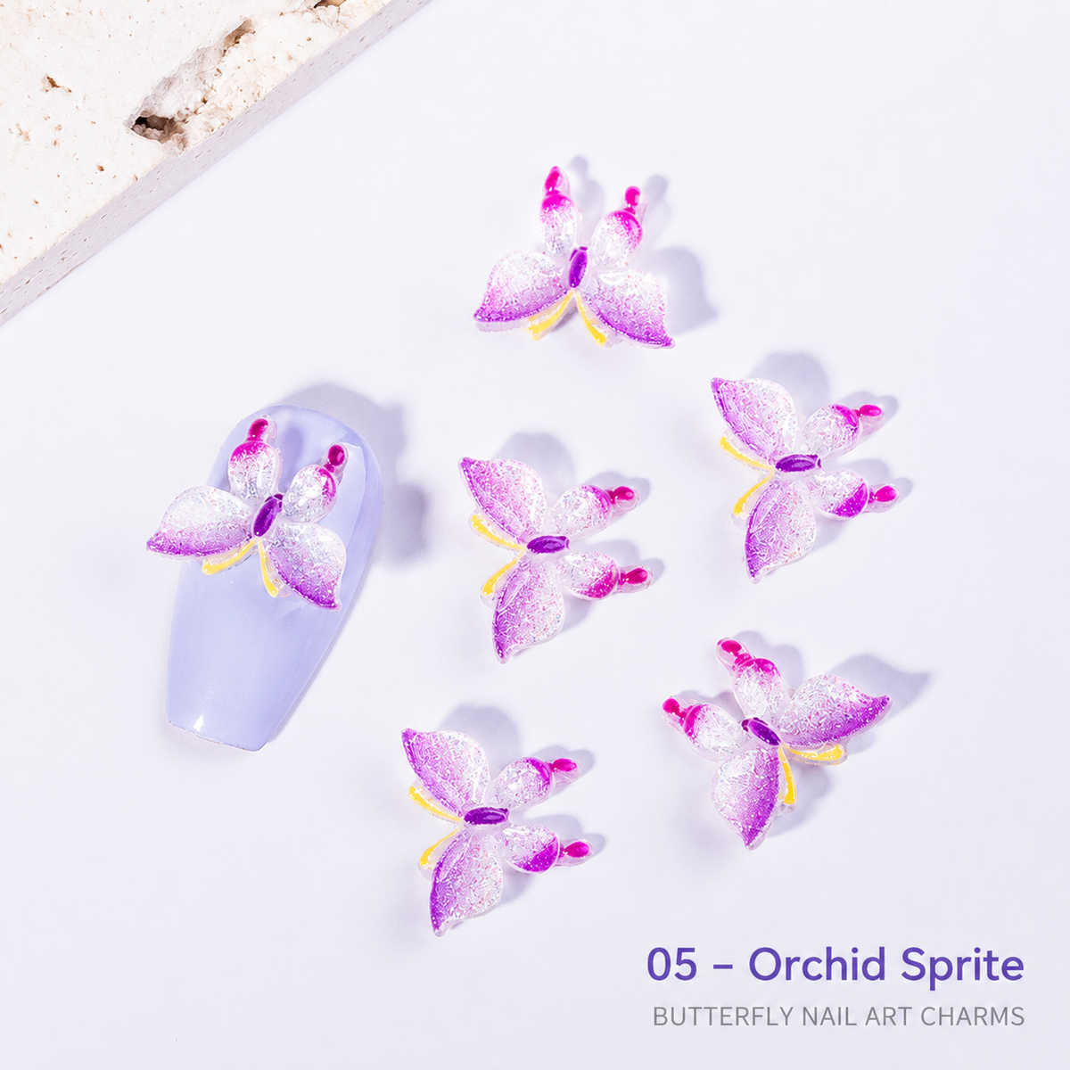 Butterfly Luminous Charm Set (Elf & Spirit Edition)