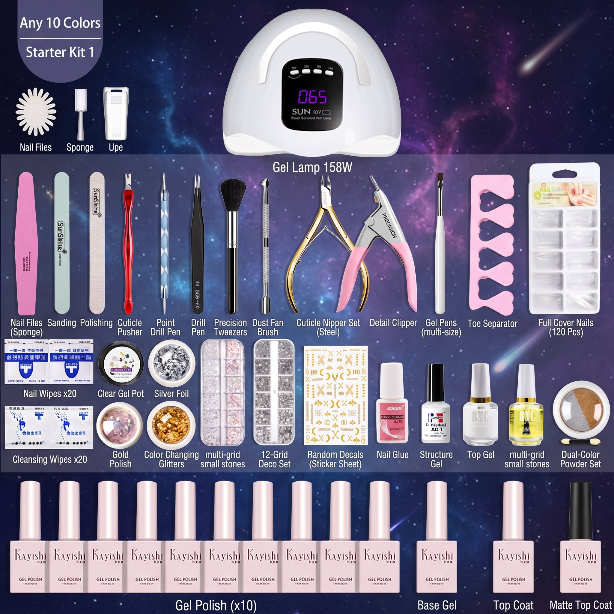 Ultimate Universe Nail Art Kit Collection