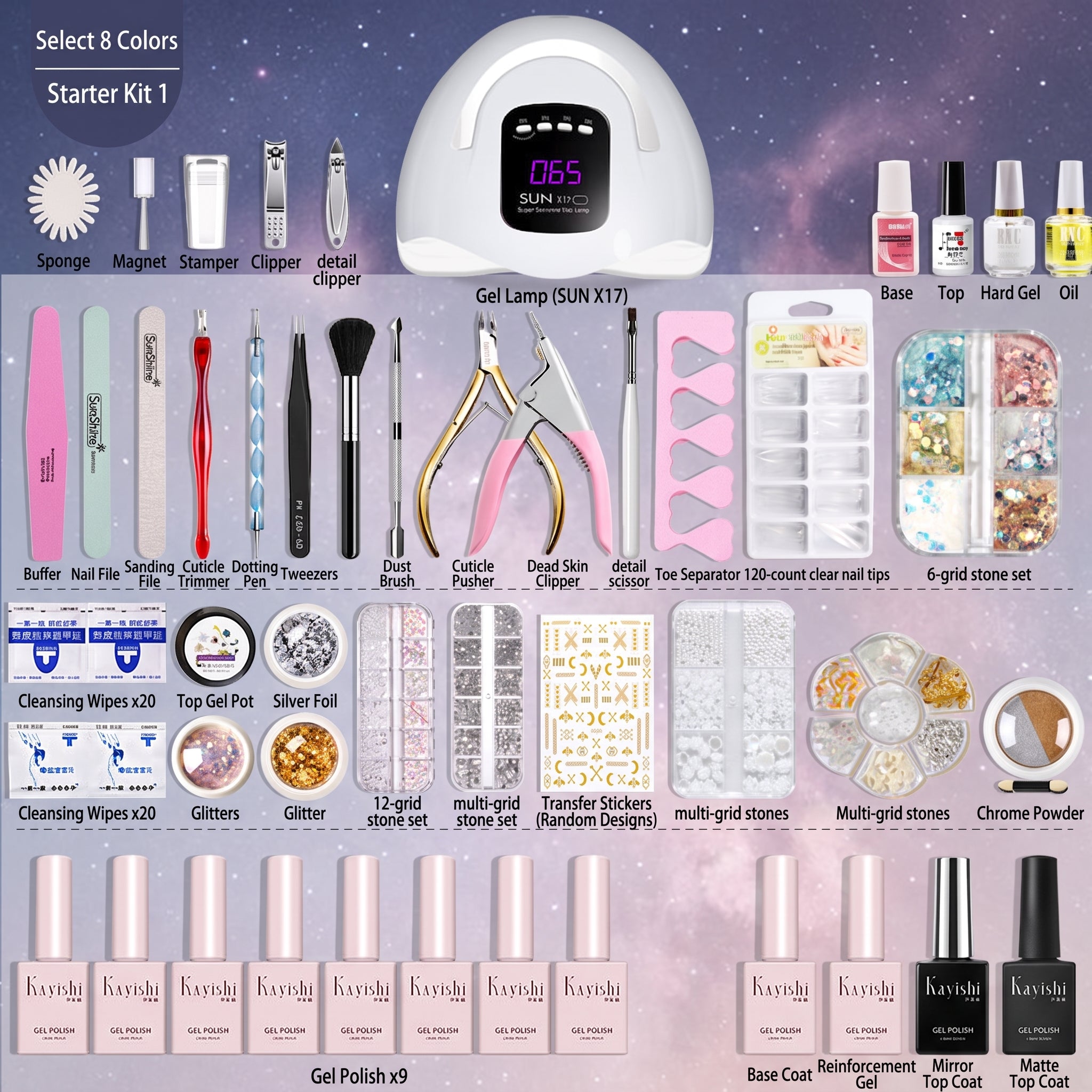 Ultimate Universe Nail Art Kit Collection
