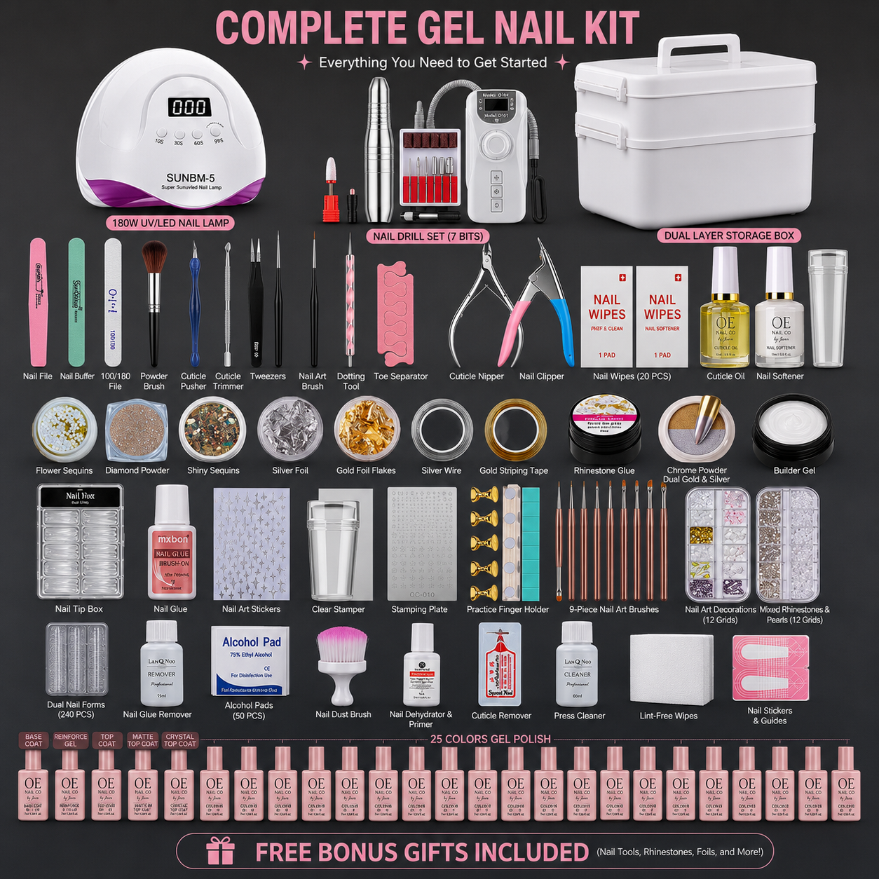 Create Your Cosmos | Customizable Nail Art Kit Collection