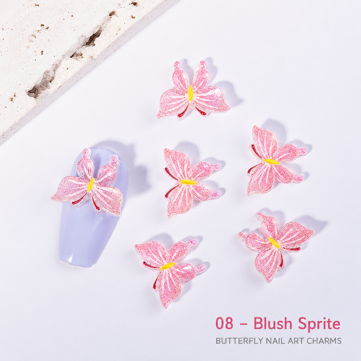Butterfly Luminous Charm Set (Elf & Spirit Edition)