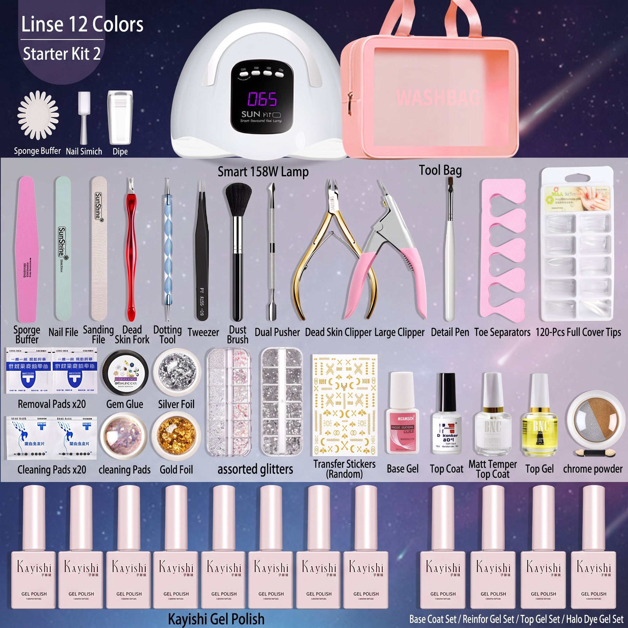 Ultimate Universe Nail Art Kit Collection
