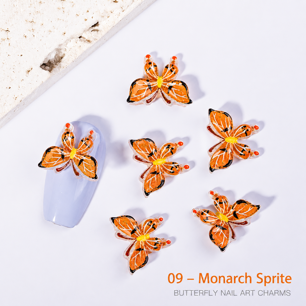 Butterfly Luminous Charm Set (Elf & Spirit Edition)