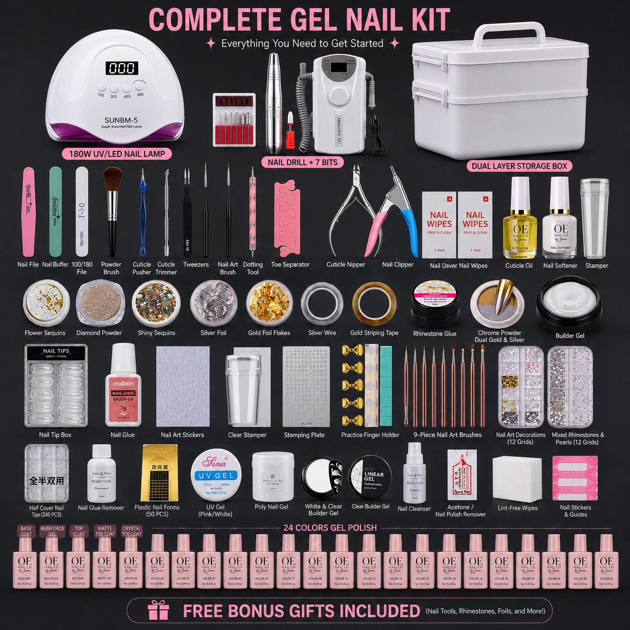 Create Your Cosmos | Customizable Nail Art Kit Collection