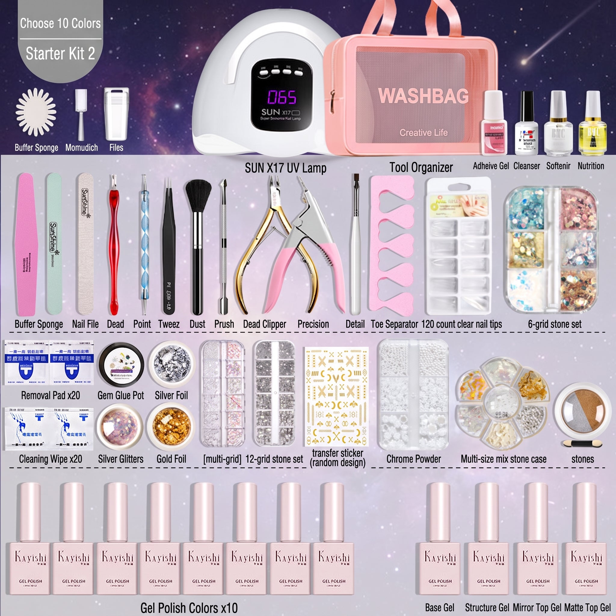 Ultimate Universe Nail Art Kit Collection