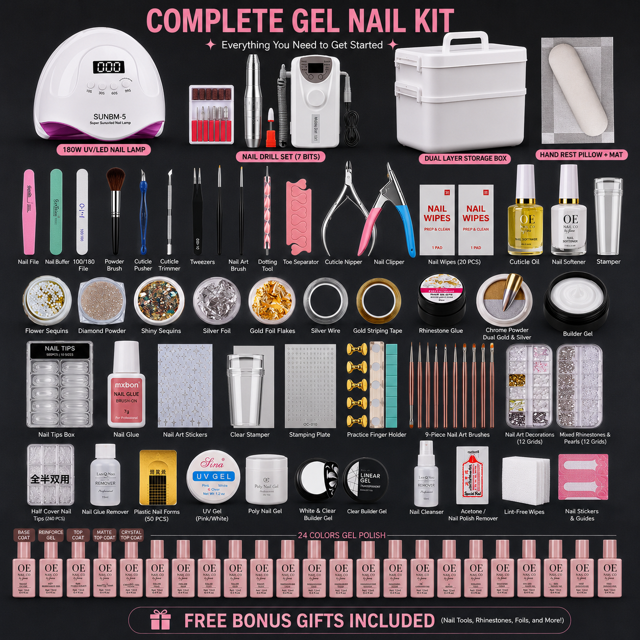 Create Your Cosmos | Customizable Nail Art Kit Collection