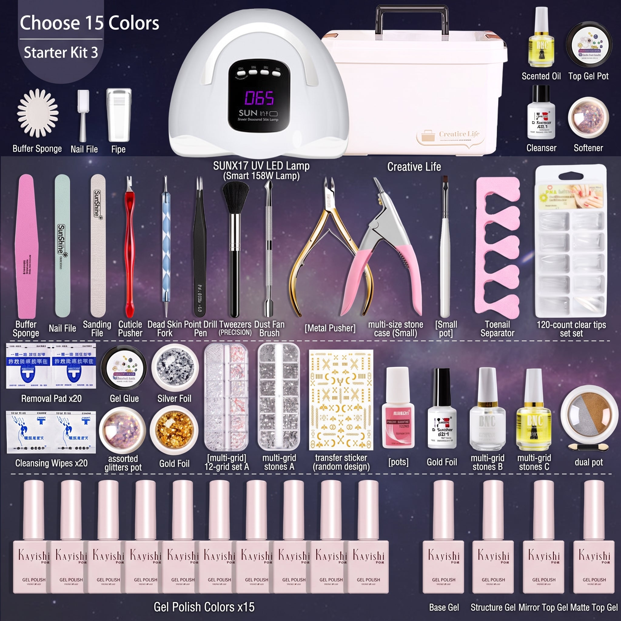 Ultimate Universe Nail Art Kit Collection