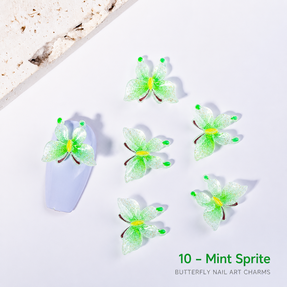 Butterfly Luminous Charm Set (Elf & Spirit Edition)