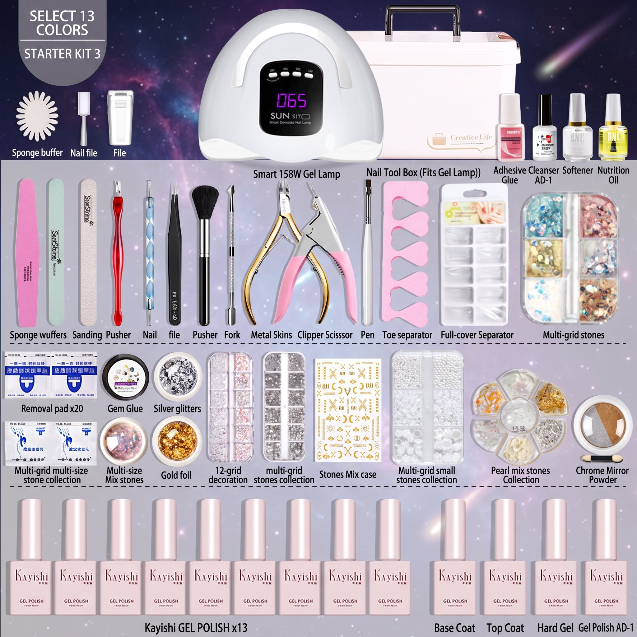 Ultimate Universe Nail Art Kit Collection