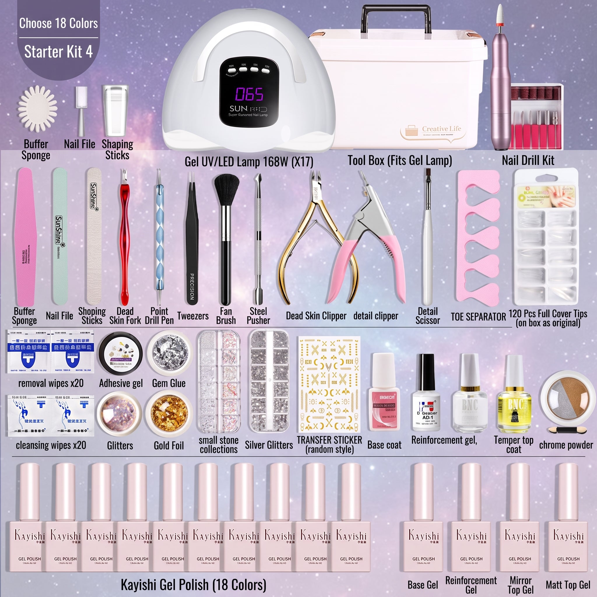 Ultimate Universe Nail Art Kit Collection
