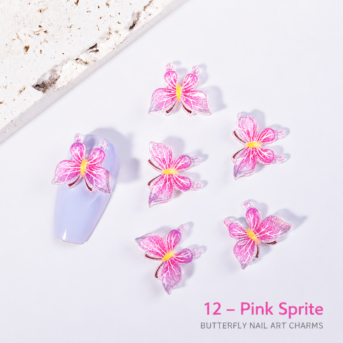 Butterfly Luminous Charm Set (Elf & Spirit Edition)