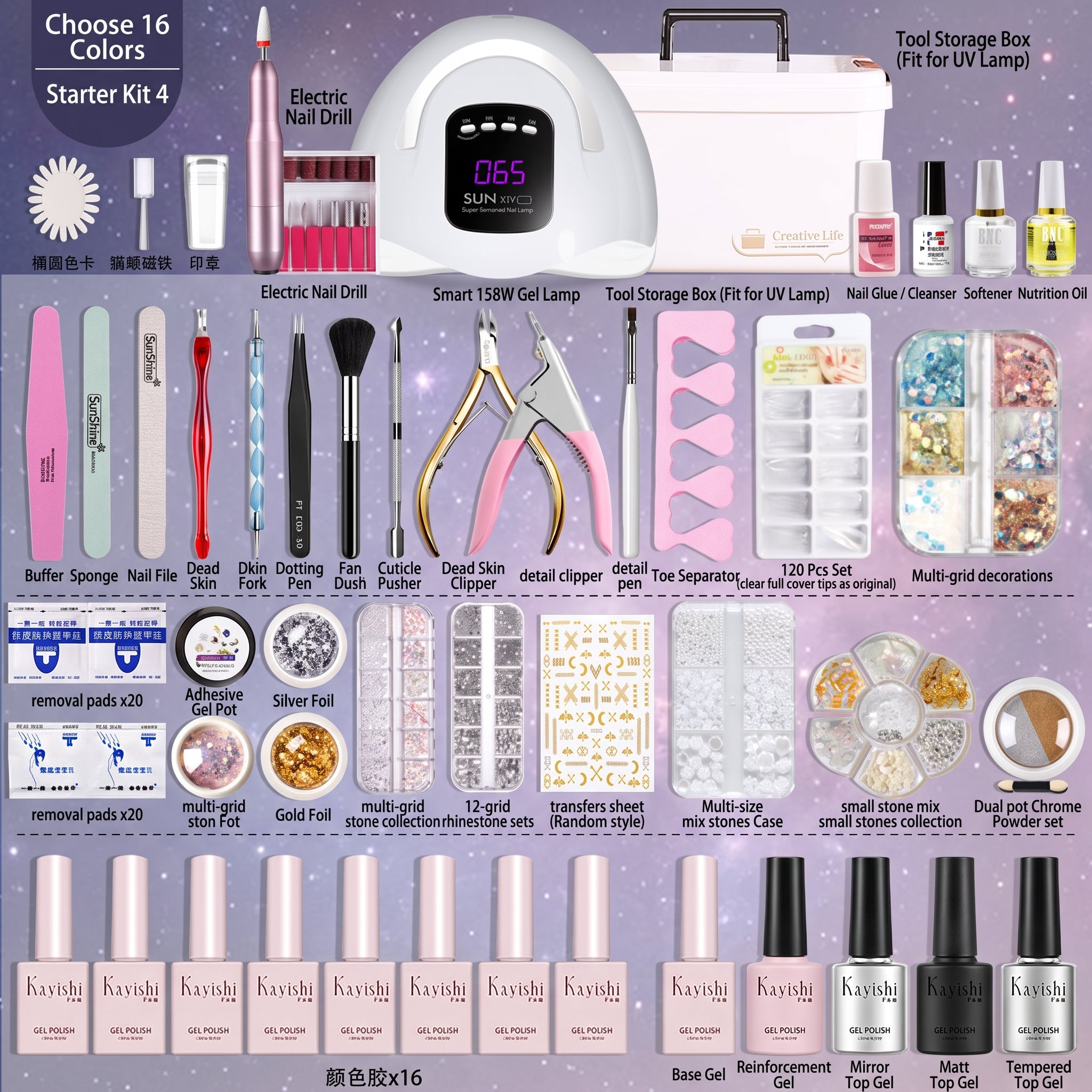 Ultimate Universe Nail Art Kit Collection