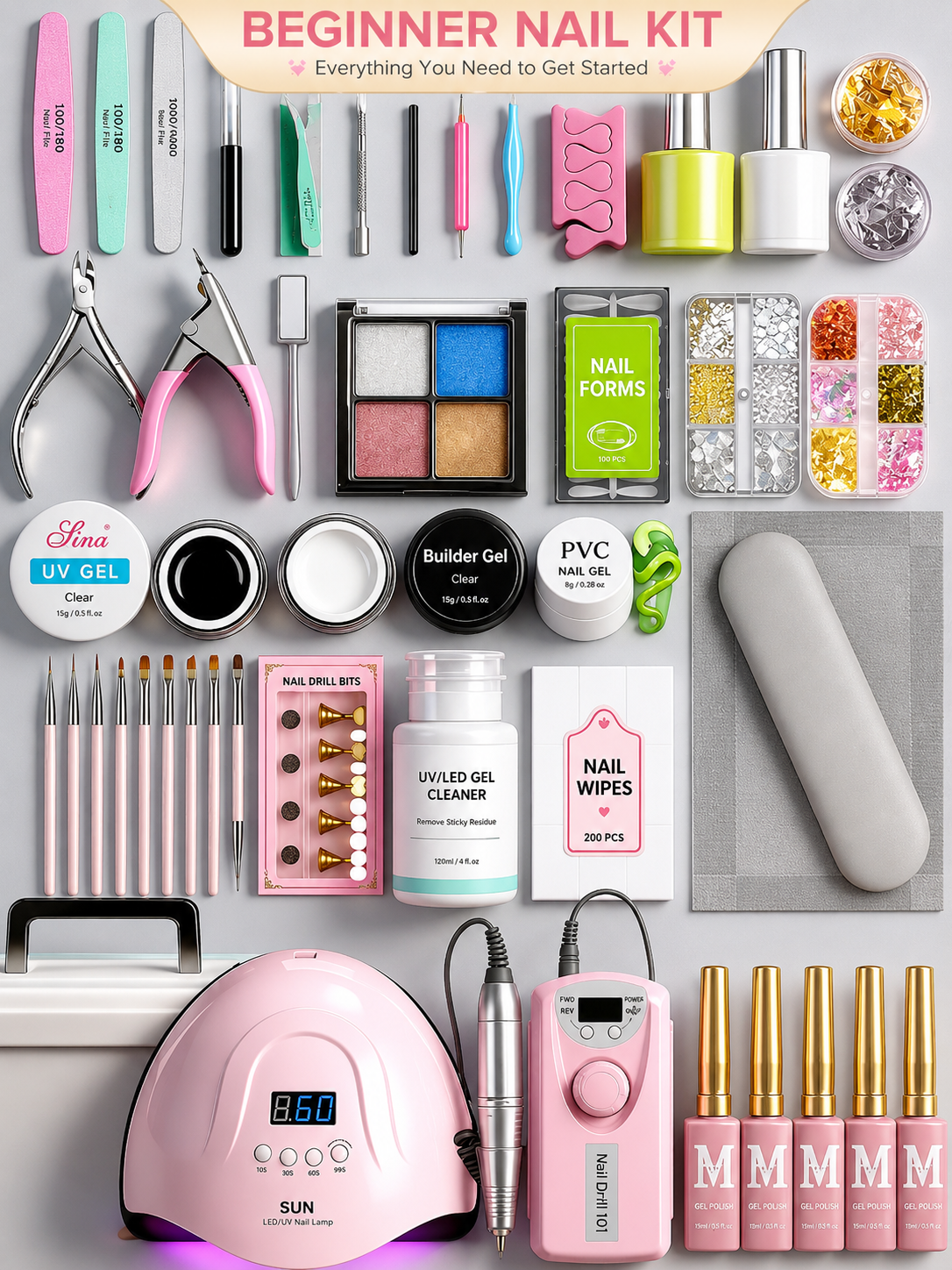 Create Your Cosmos | Customizable Nail Art Kit Collection