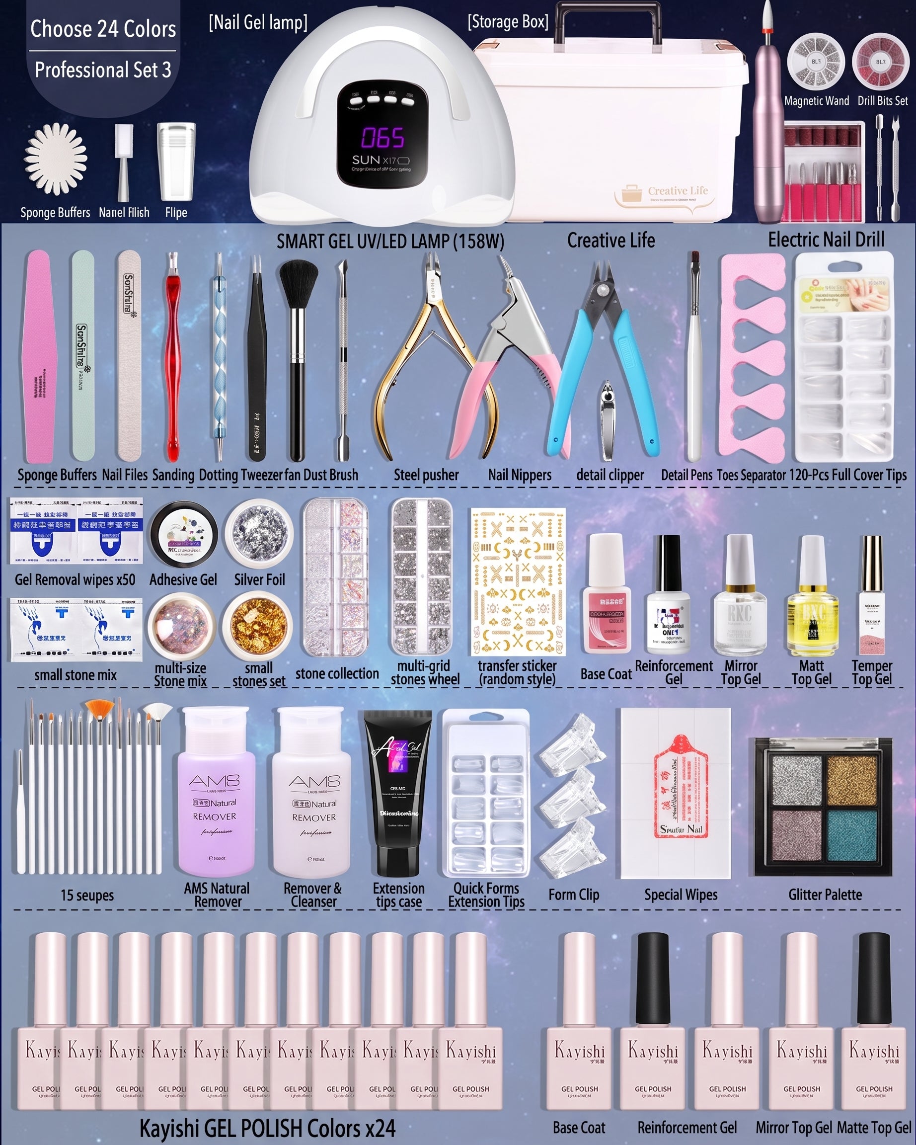 Ultimate Universe Nail Art Kit Collection