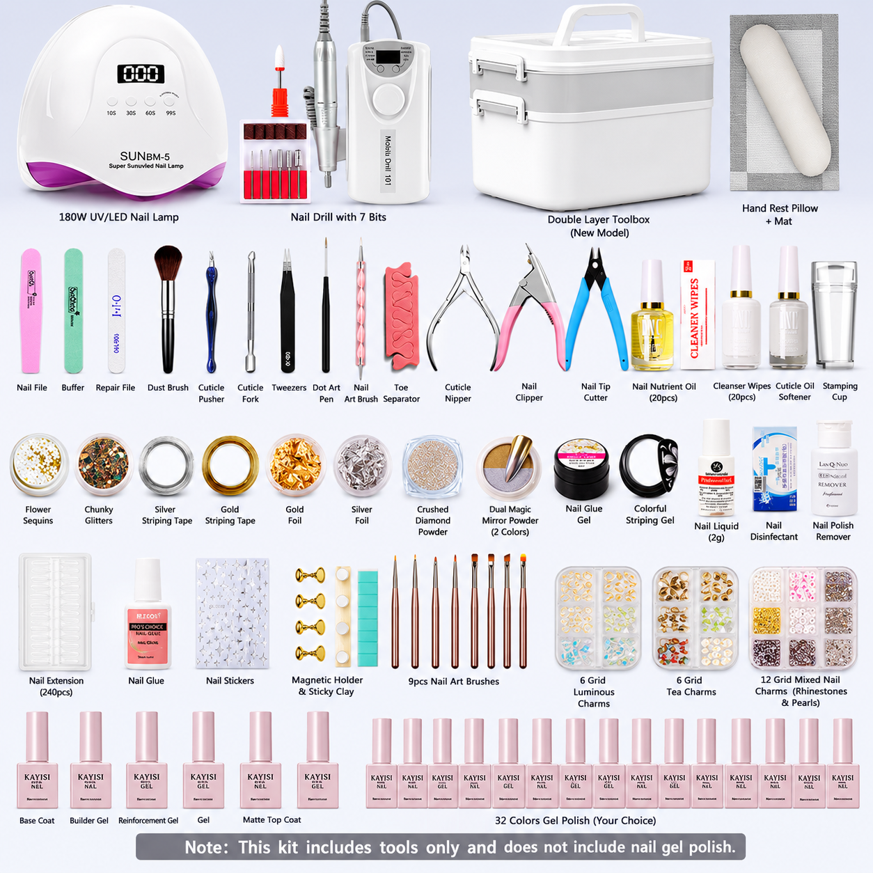 Chart Your Own Course | Gel Manicure Kit Universe
