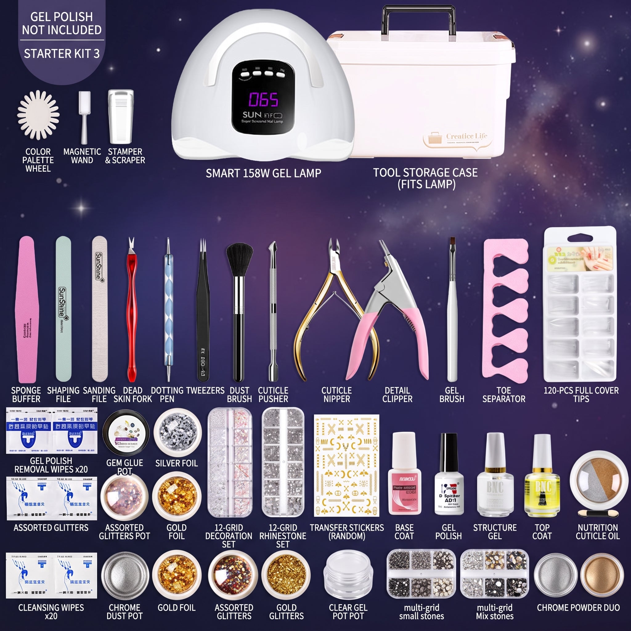 Ultimate Universe Nail Art Kit Collection