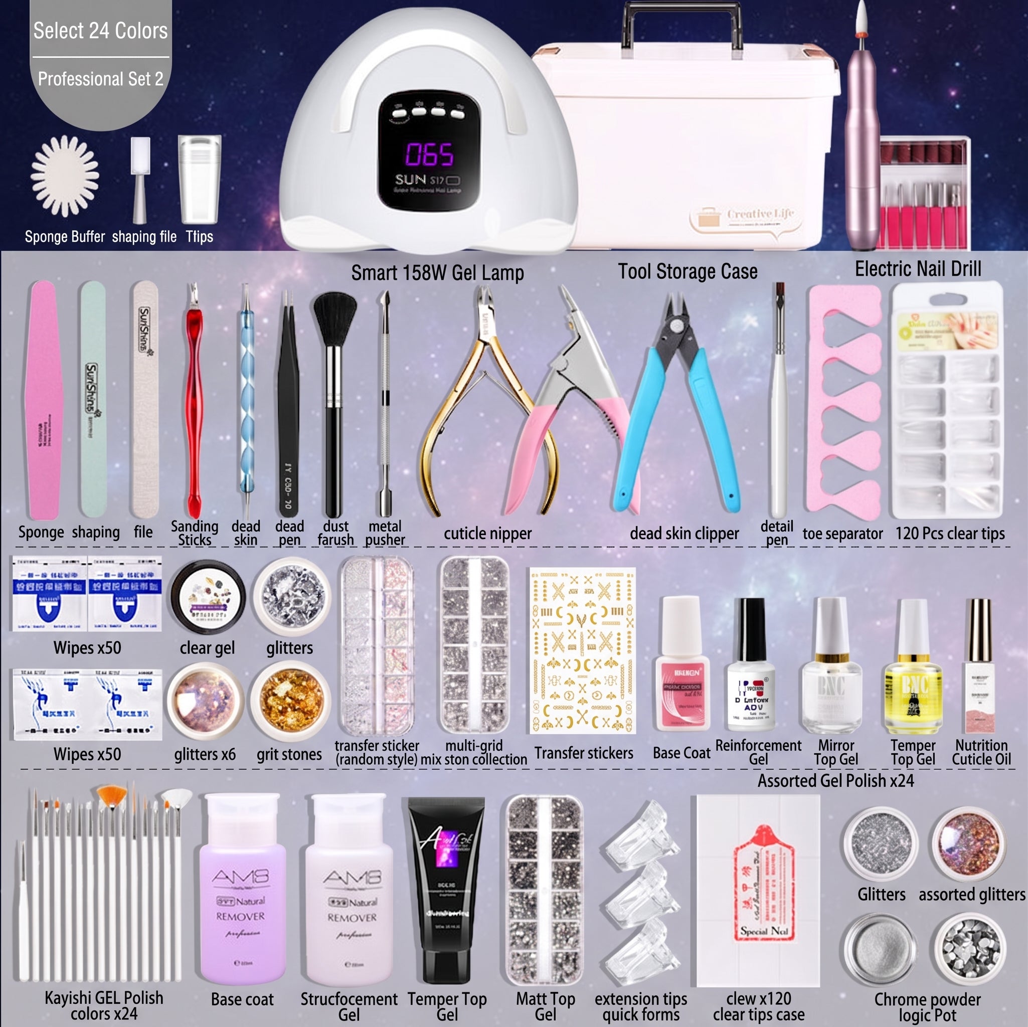 Ultimate Universe Nail Art Kit Collection