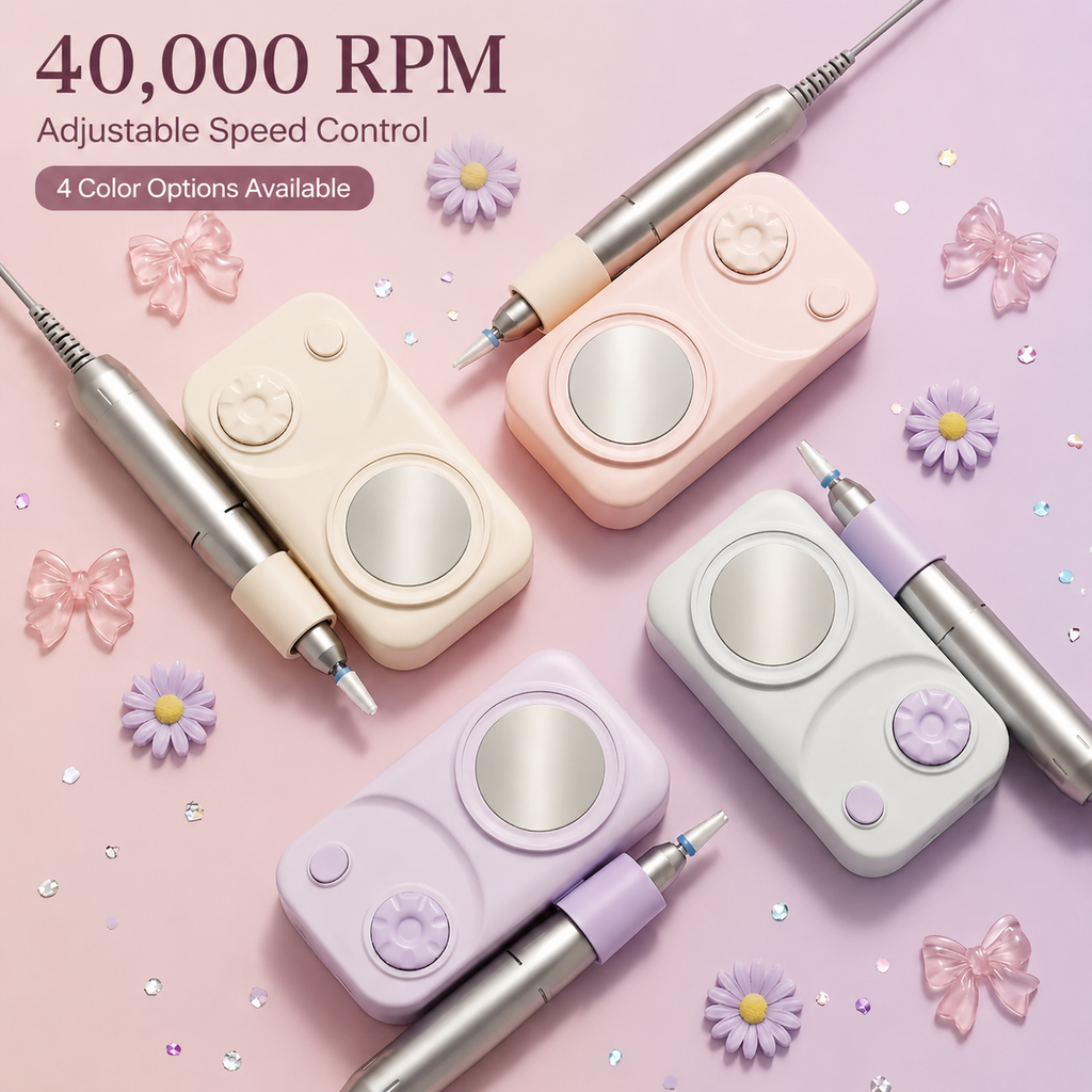 Nebula Nail Drill | Whisper-Quiet Power for Home & Salon