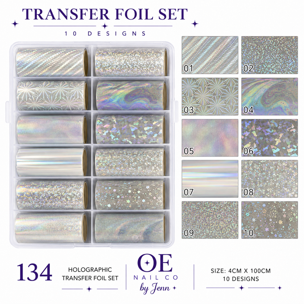 Black & White Lace Nail Art Transfer Stickers | 166 Mixed Styles