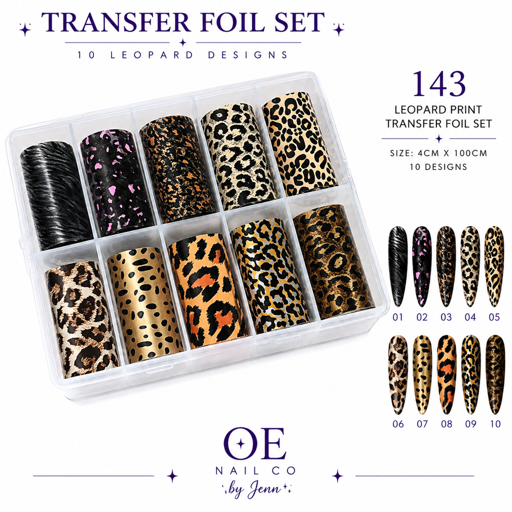 Black & White Lace Nail Art Transfer Stickers | 166 Mixed Styles