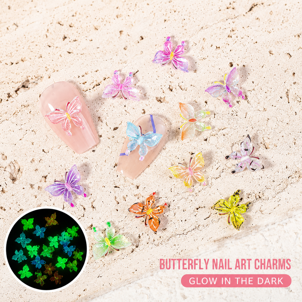Butterfly Luminous Charm Set (Elf & Spirit Edition)