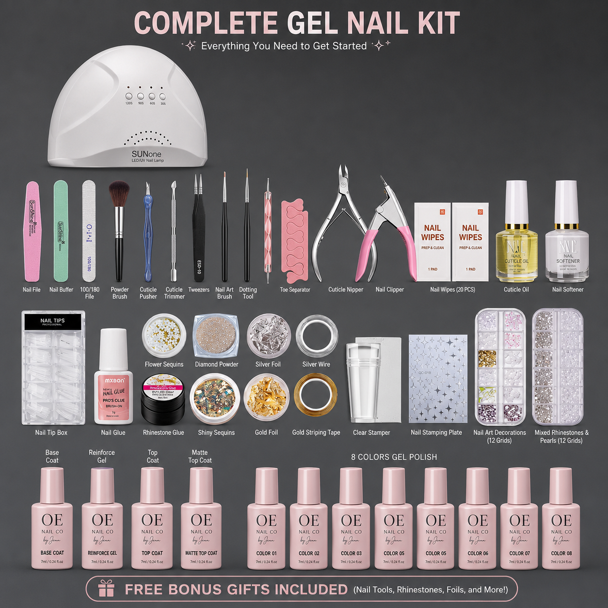 Create Your Cosmos | Customizable Nail Art Kit Collection