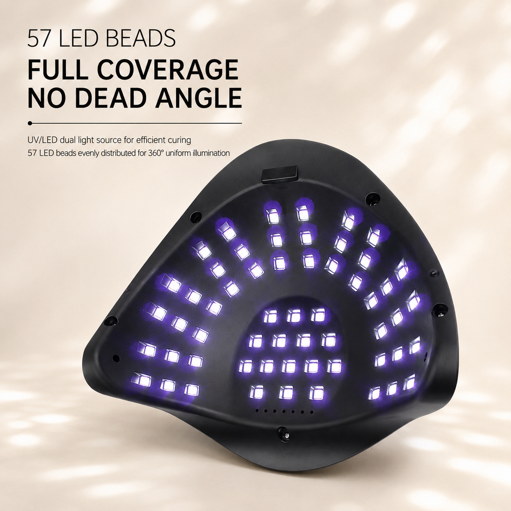 180W Professional UV LED Nail Lamp | Salon-Speed Gel Cure Light