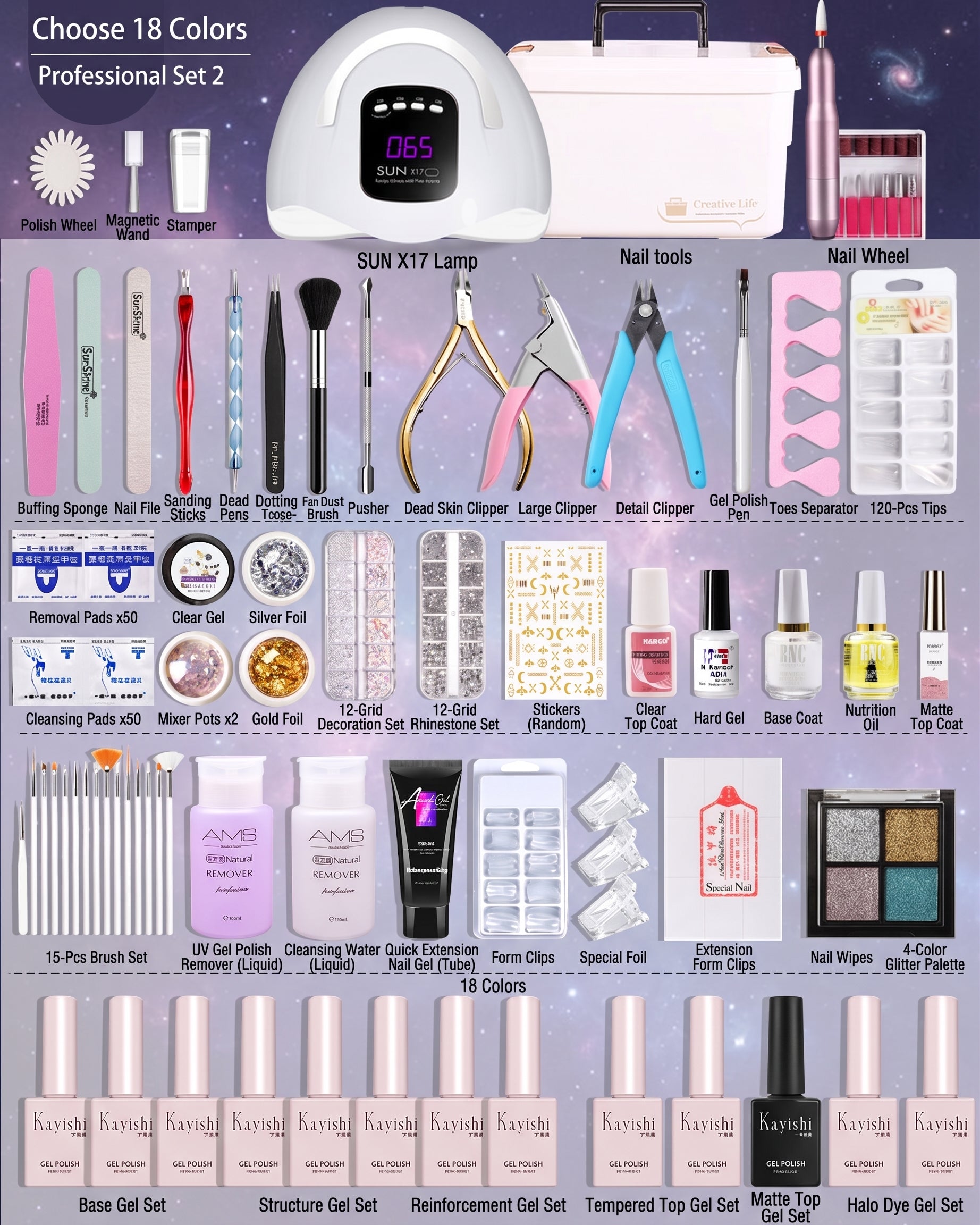 Ultimate Universe Nail Art Kit Collection
