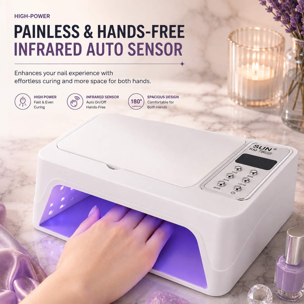 SUN Series Professional UV LED Nail Lamp Collection | High-Power Salon Curing Station