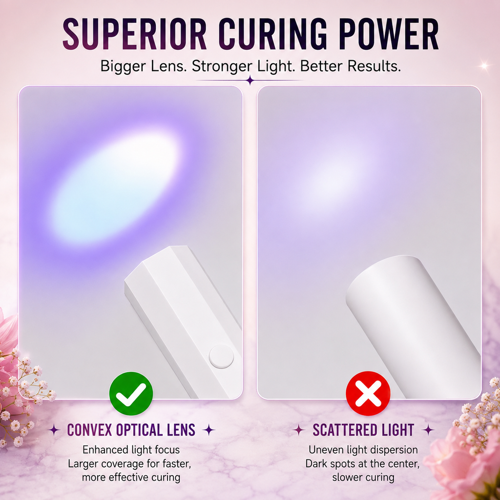 Handheld Mini UV/LED Nail Lamp | Portable Gel Curing Light