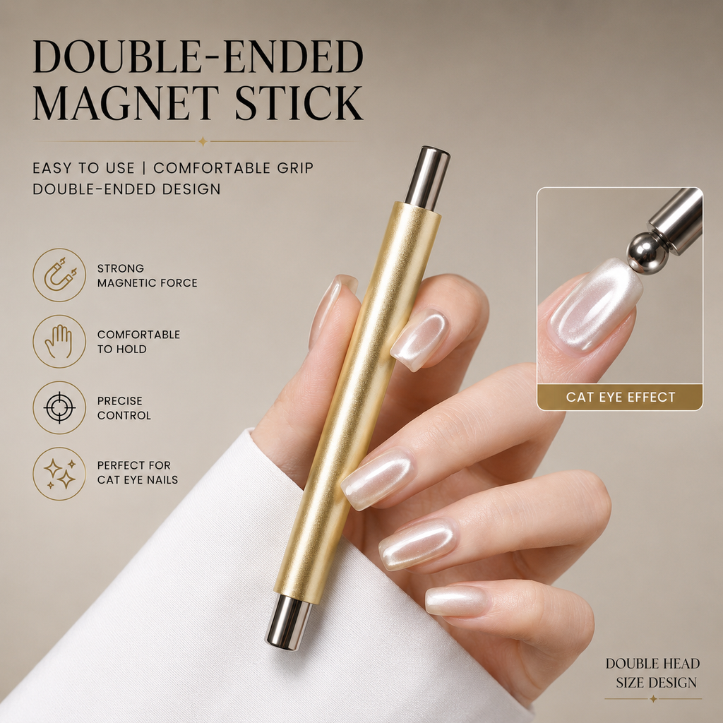 Fairy Stick Magnet Wand | Double-Head Cat's Eye Tool