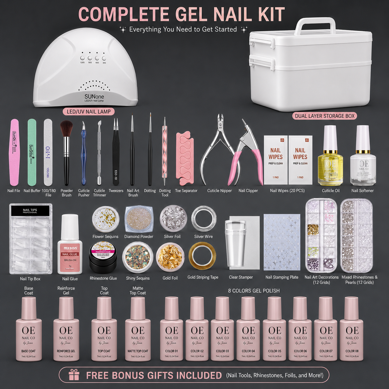 Create Your Cosmos | Customizable Nail Art Kit Collection
