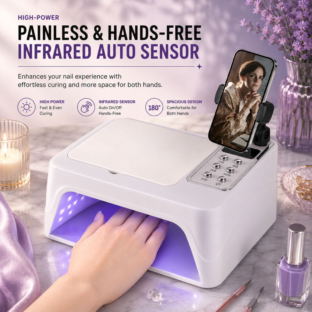 SUN Series Professional UV LED Nail Lamp Collection | High-Power Salon Curing Station