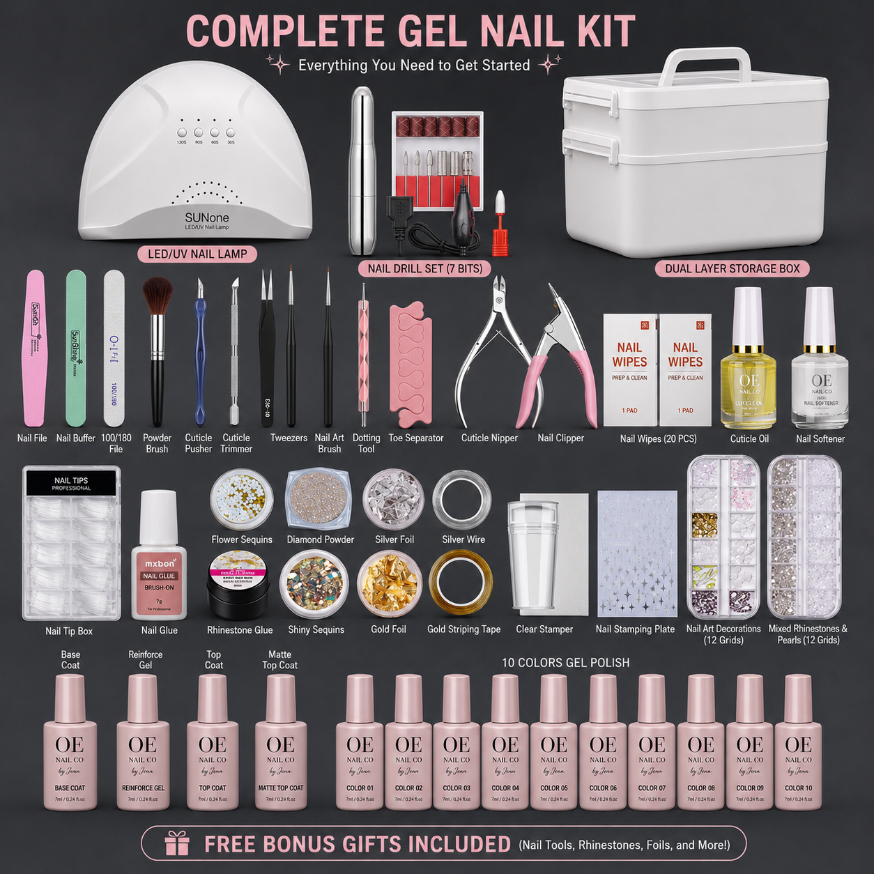 Create Your Cosmos | Customizable Nail Art Kit Collection