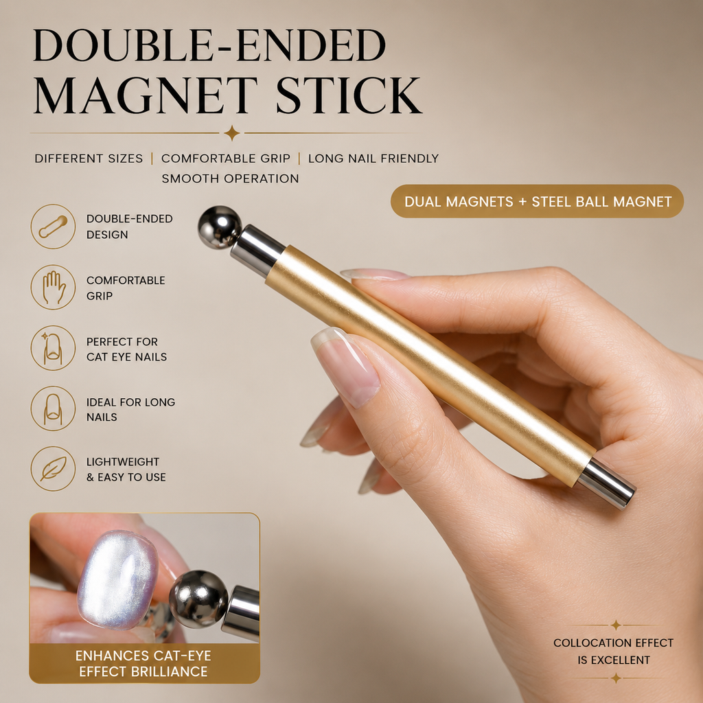 Fairy Stick Magnet Wand | Double-Head Cat's Eye Tool