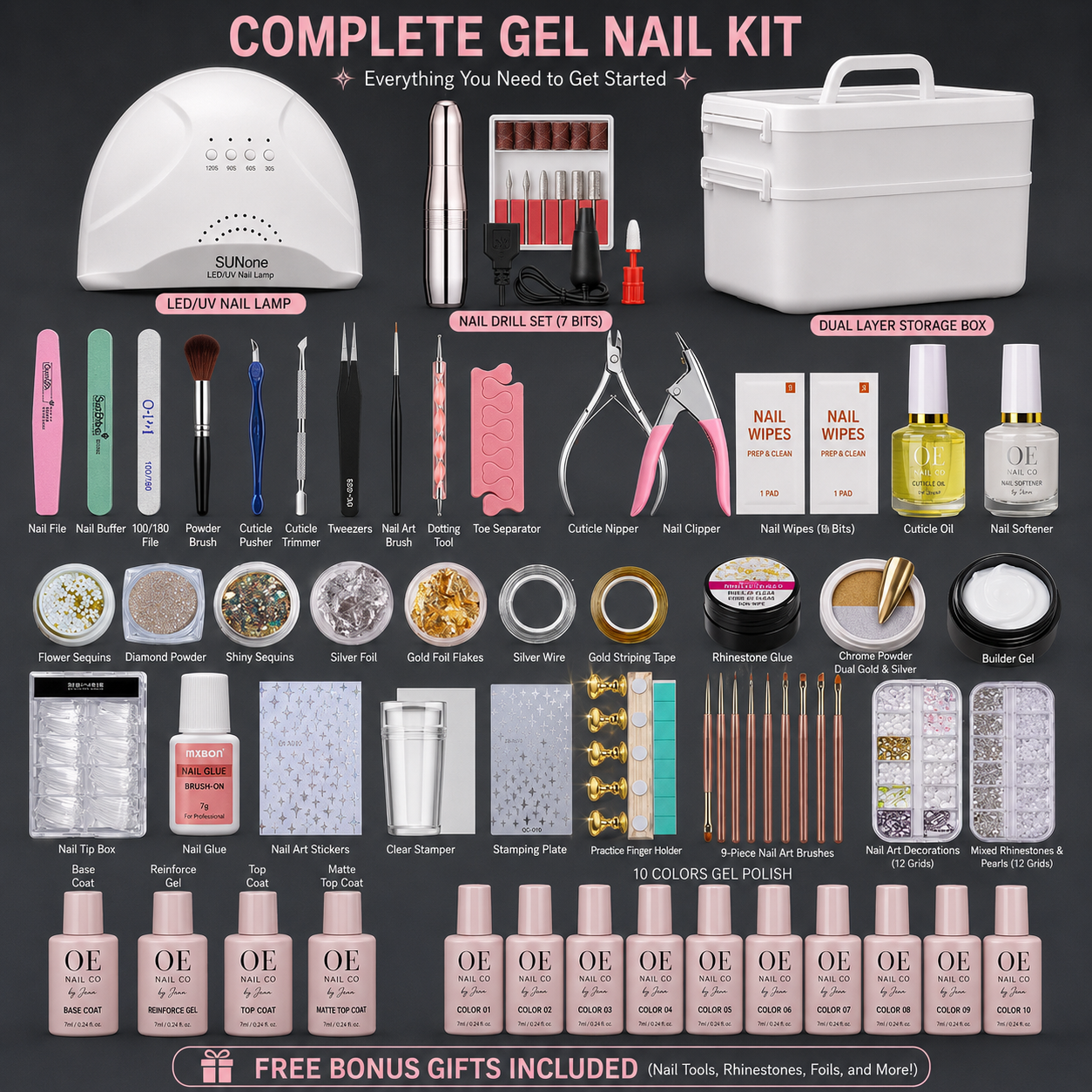 Create Your Cosmos | Customizable Nail Art Kit Collection