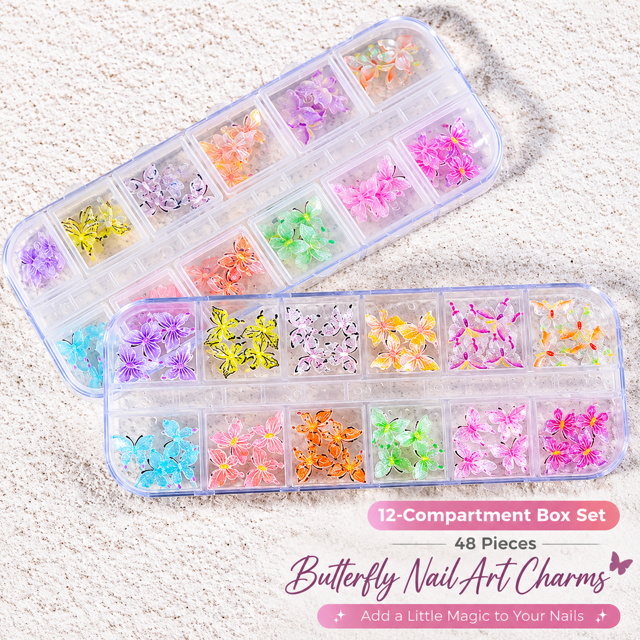 Butterfly Luminous Charm Set (Elf & Spirit Edition)