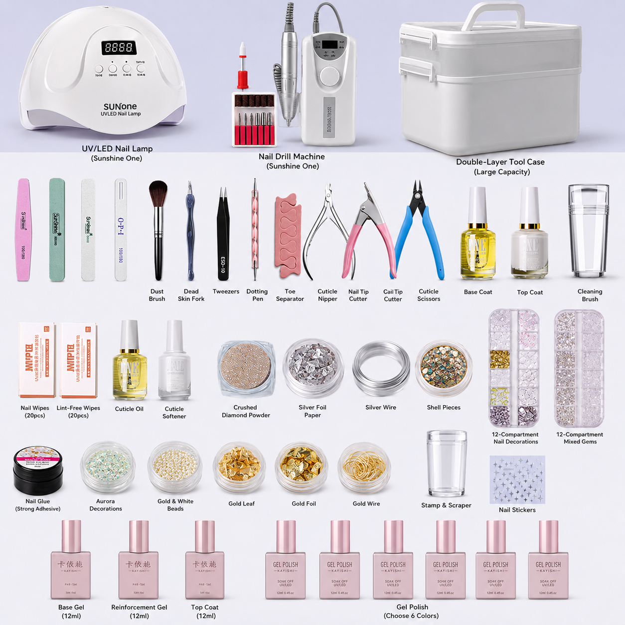 Chart Your Own Course | Gel Manicure Kit Universe
