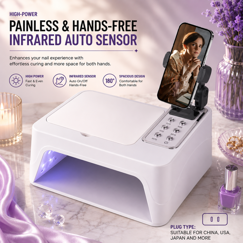 SUN Series Professional UV LED Nail Lamp Collection | High-Power Salon Curing Station