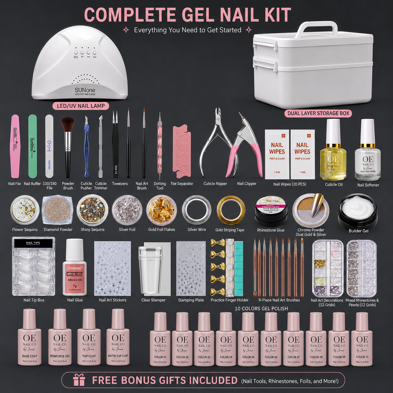 Create Your Cosmos | Customizable Nail Art Kit Collection