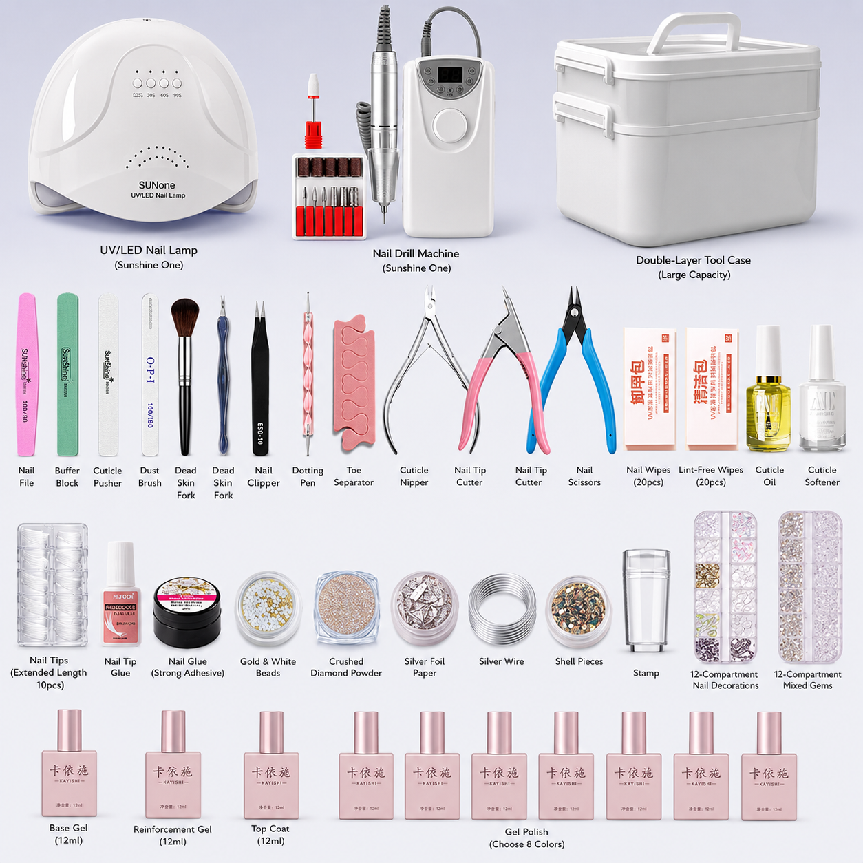 Chart Your Own Course | Gel Manicure Kit Universe