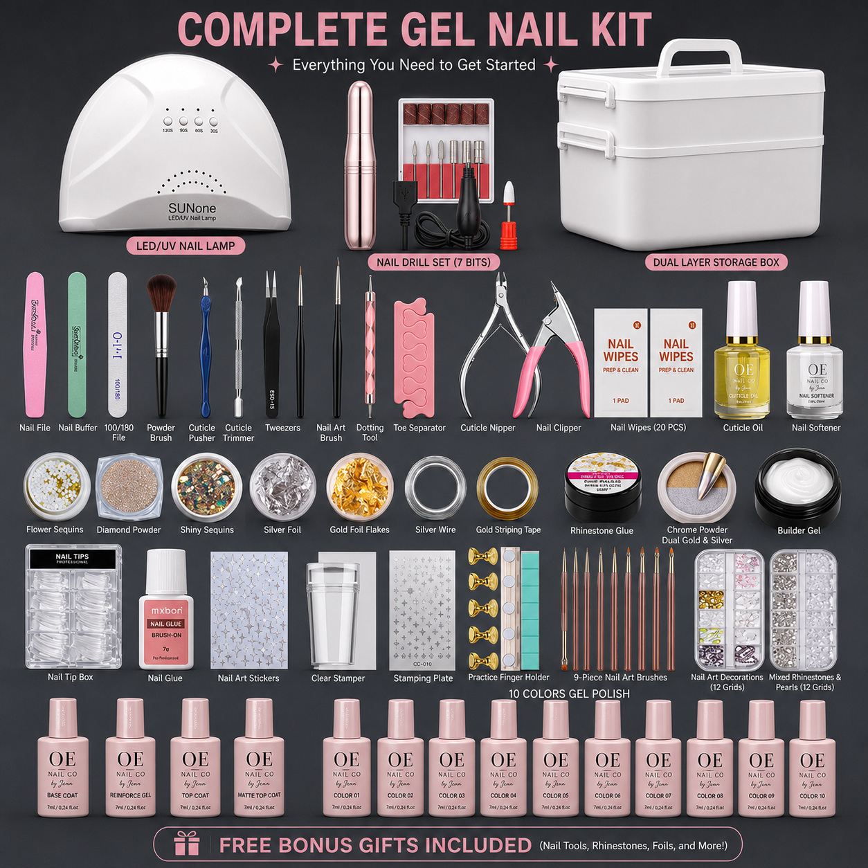 Create Your Cosmos | Customizable Nail Art Kit Collection