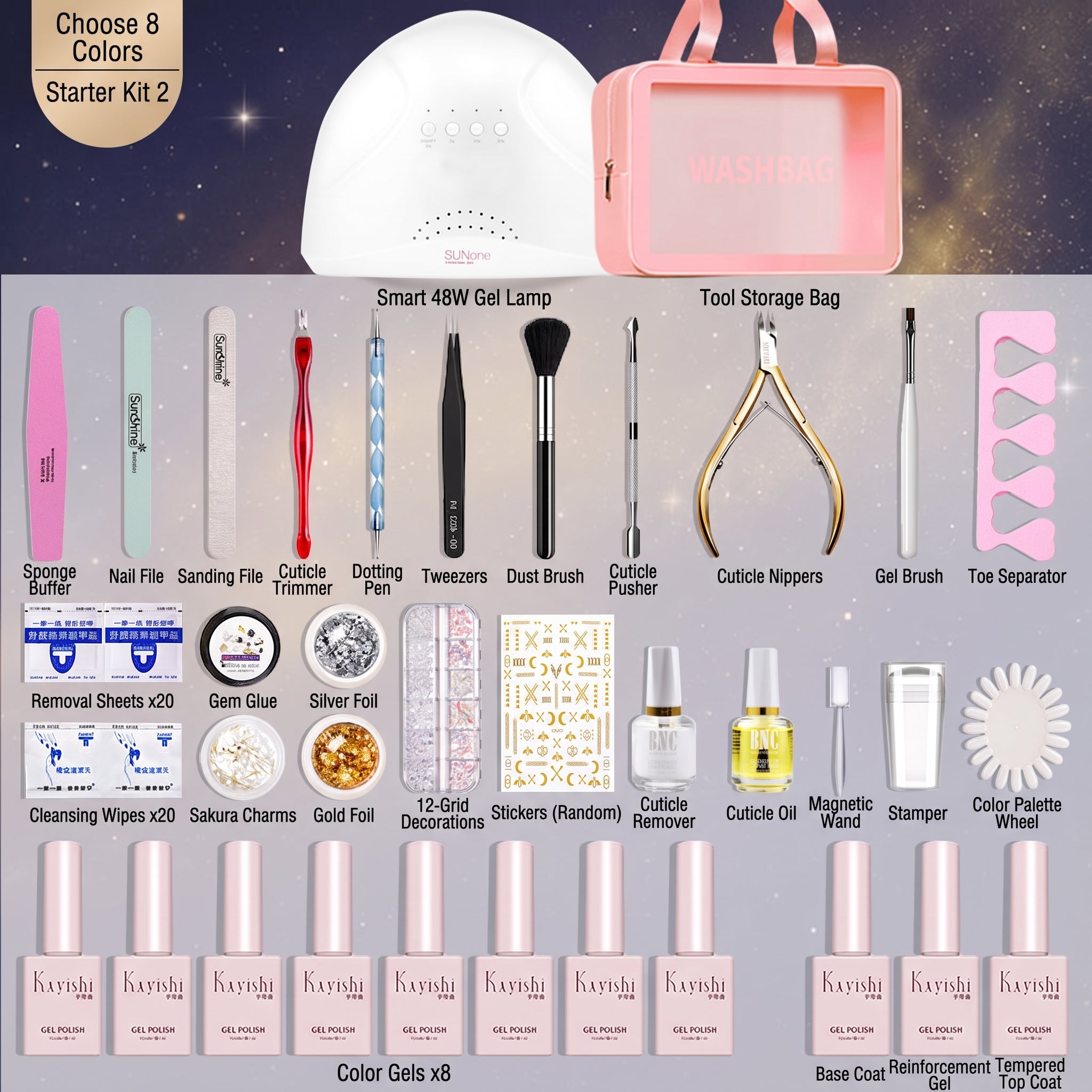 Ultimate Universe Nail Art Kit Collection