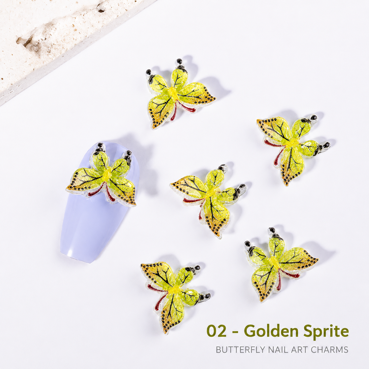 Butterfly Luminous Charm Set (Elf & Spirit Edition)